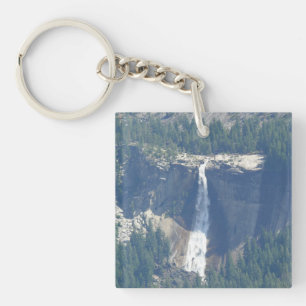 View of Nevada Falls from Glacier Point, CA Keychain