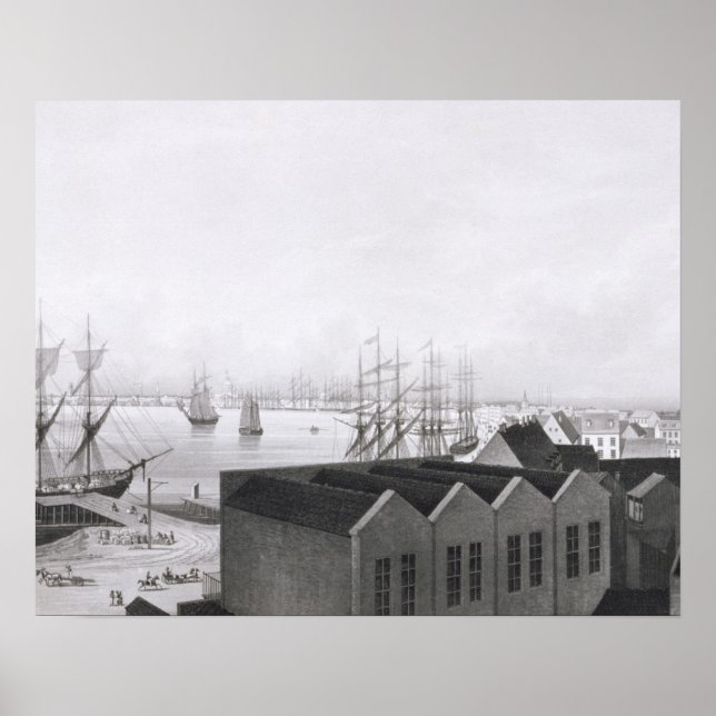 View of New Orleans taken from the Lower Cotton Pr Poster (Front)