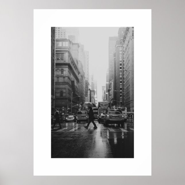 View Of New York City | A0 Size Poster (Front)