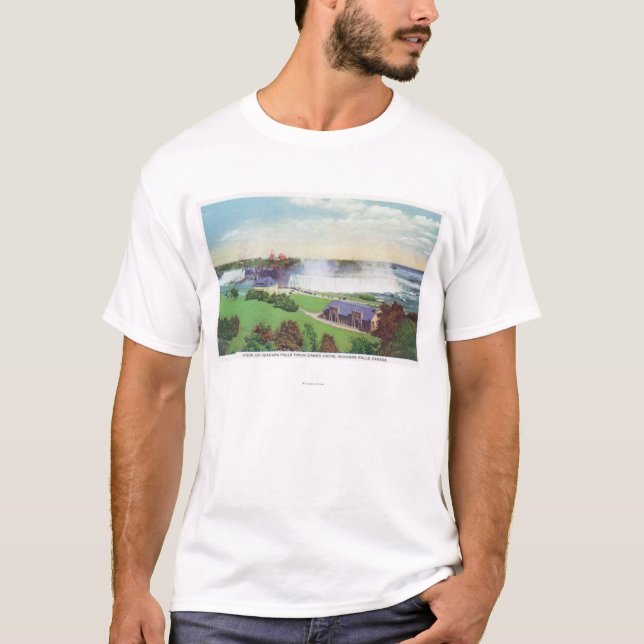 View of Niagara Falls from Oakes Drive T-Shirt (Front)