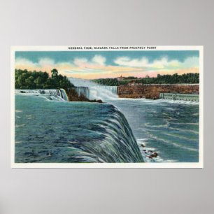 View of Niagara Falls from Prospect Point Poster