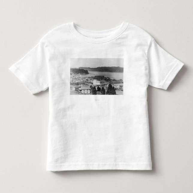 View of North Bend, Oregon Photograph Toddler T-shirt (Front)