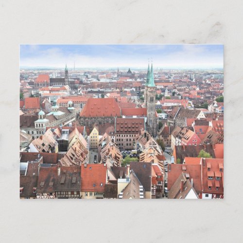 View of Nuremberg Postcard