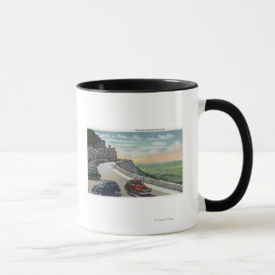 View of Old Cars on Whiteface Memorial Hwy Mug