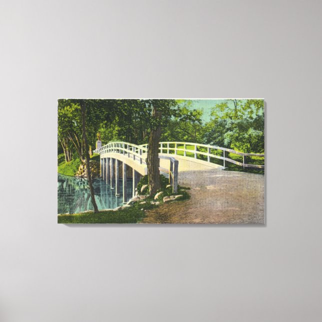View of Old North Bridge Canvas Print (Front)
