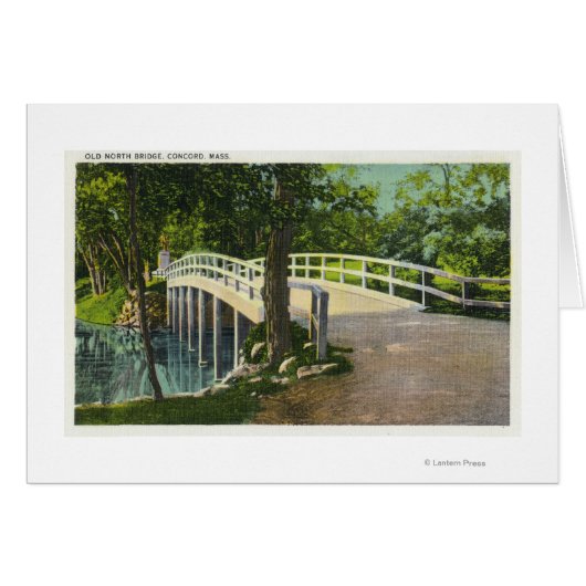 View of Old North Bridge Cards (Front Horizontal)
