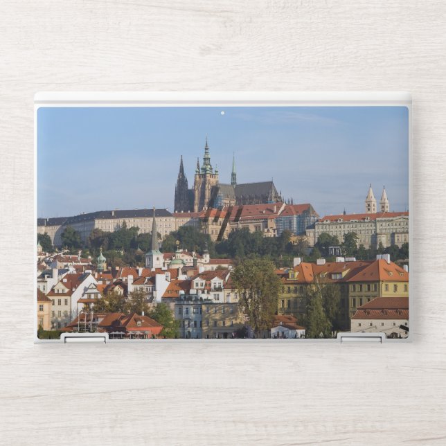 View of old town and Prague castle, Czech Republic HP Laptop Skin (Front)
