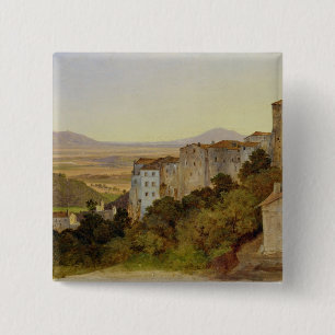 View of Olevano, 1821-24 Button