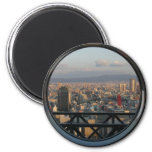 View Of Osaka Japan From Umeda Sky Building Magnet at Zazzle