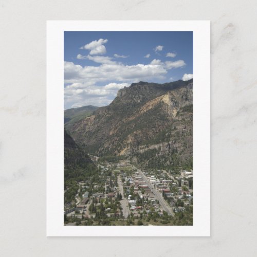 view of ouray postcard
