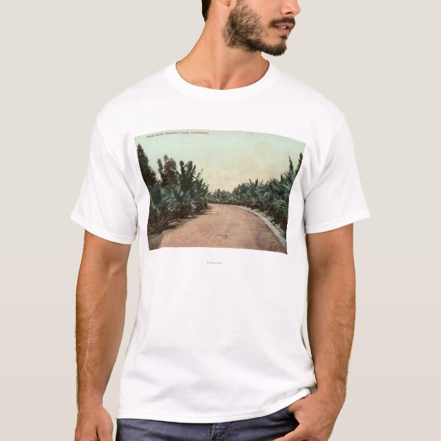 View of Palm Drive T-Shirt (Front)