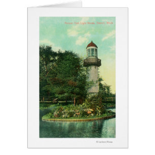 View of Palmer Park LighthouseDetroit, MI Cards