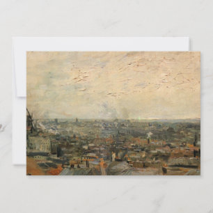 View of Paris from Montmartre by Vincent van Gogh