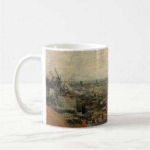View of Paris from Montmartre by Vincent van Gogh Coffee Mug