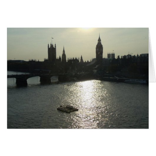 View of Parliament from the London Eye (Front Horizontal)