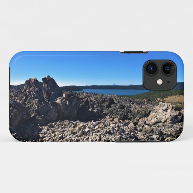 View of Paulina Lake, OR Case-Mate iPhone Case (Back (Horizontal))