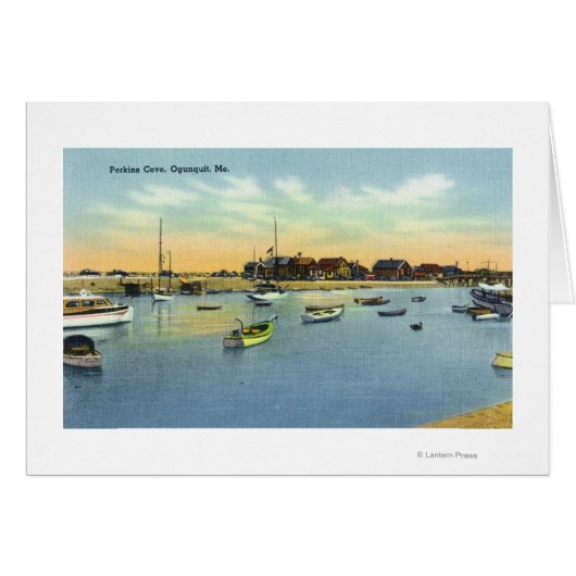 View of Perkins Cove Cards (Front Horizontal)