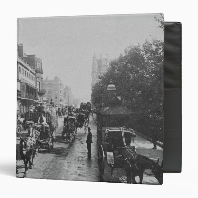 View of Piccadilly, c.1900 3 Ring Binder (Front/Inside)