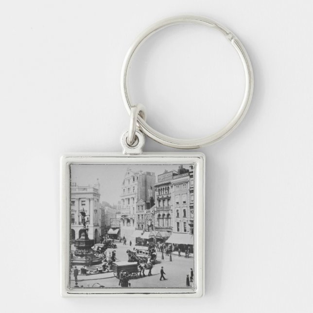 View of Piccadilly Circus, c. 1900 Keychain (Front)