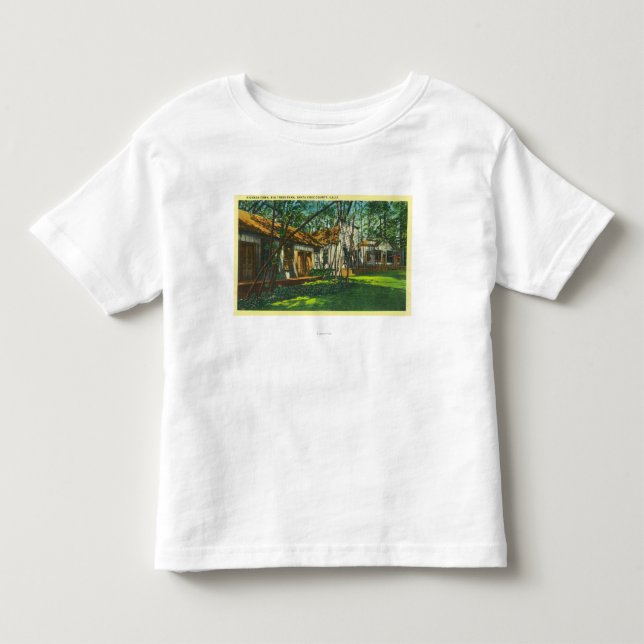View of Pioneer Town at Big Trees Park Toddler T-shirt (Front)