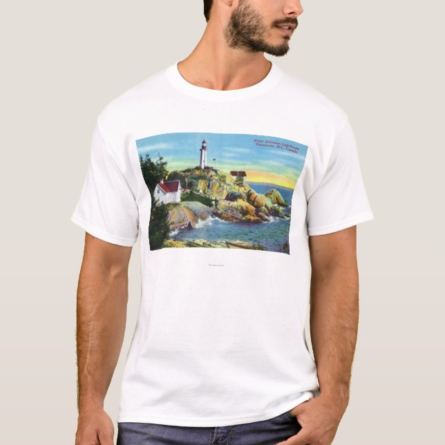 View of Point Atkinson Lighthouse 2 T-Shirt (Front)