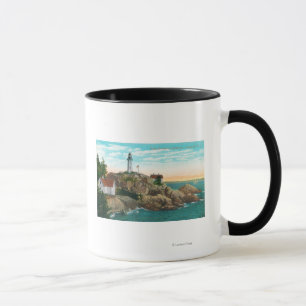View of Point Atkinson Lighthouse Mug