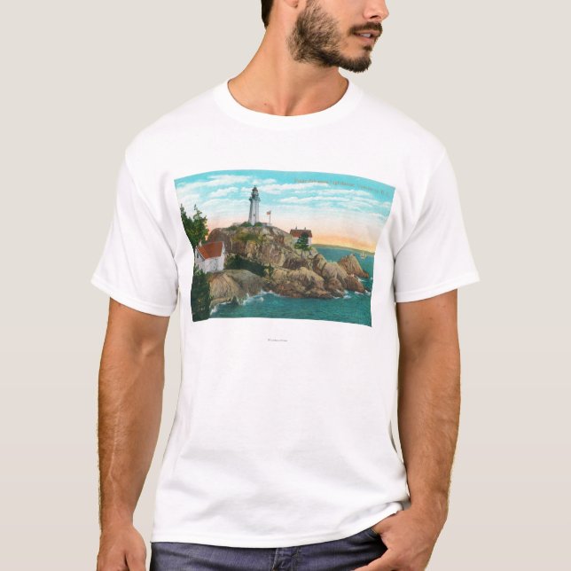 View of Point Atkinson Lighthouse T-Shirt (Front)