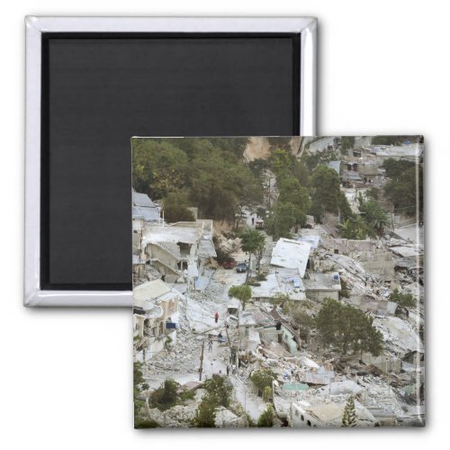 View of Port_au_Prince Haiti Magnet