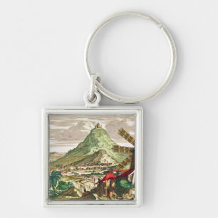 View of Potosi in Bolivia Keychain
