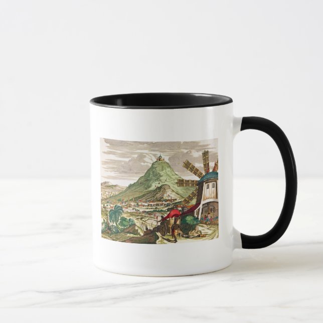 View of Potosi in Bolivia Mug (Right)
