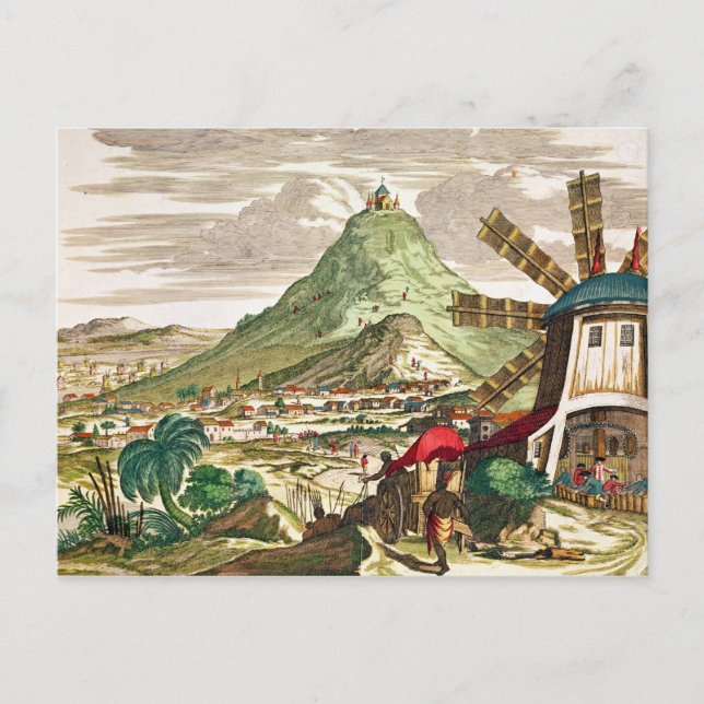 View of Potosi in Bolivia Postcard (Front)