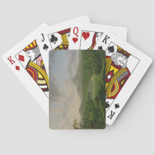View of Powerscourt, County Wicklow, c.1760-2 (oil Poker Cards