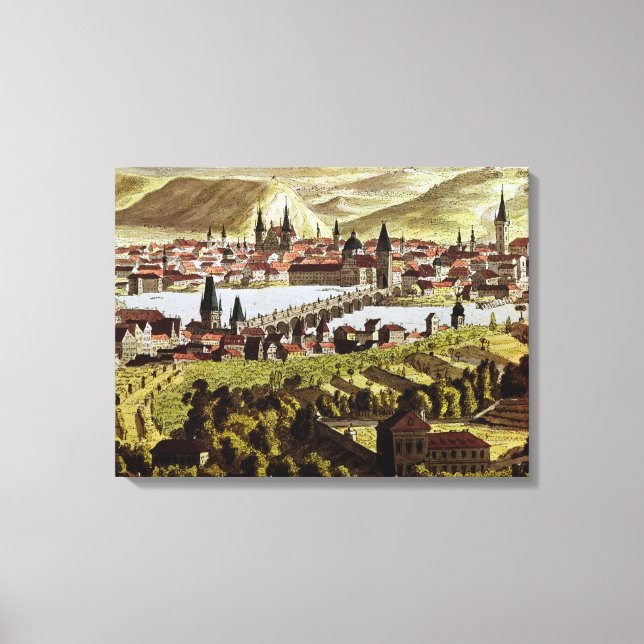 View of Prague Canvas Print (Front)