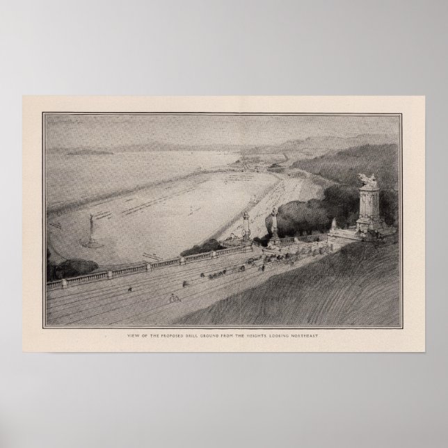 View of Proposed Drill ground Poster (Front)