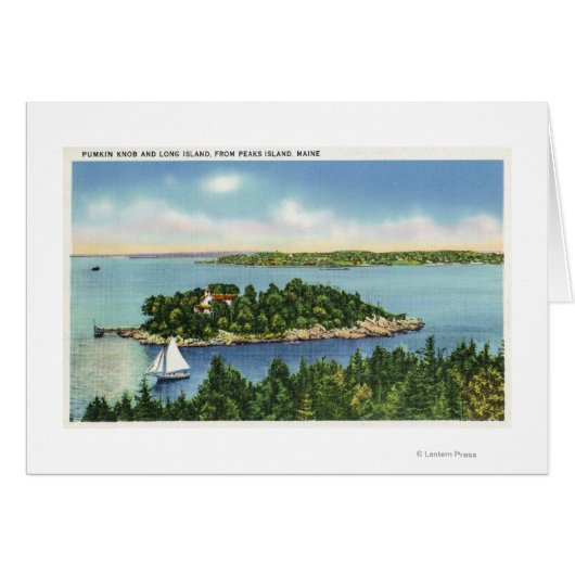 View of Pumkin Knob and Long Island Cards (Front Horizontal)