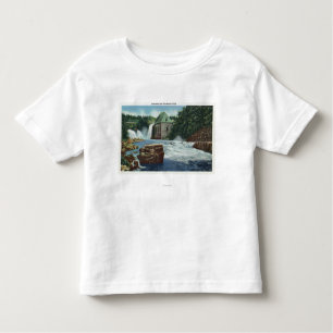 View of Rainbow and Horseshoe Falls Toddler T-shirt
