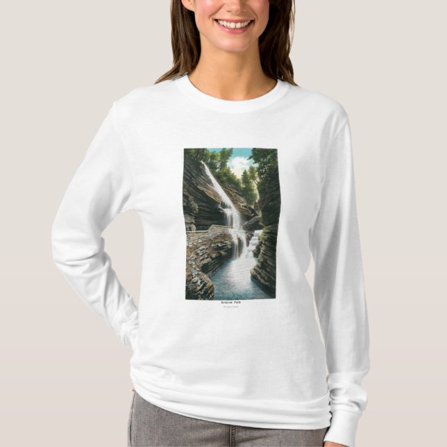 View of Rainbow Falls T-Shirt (Front)