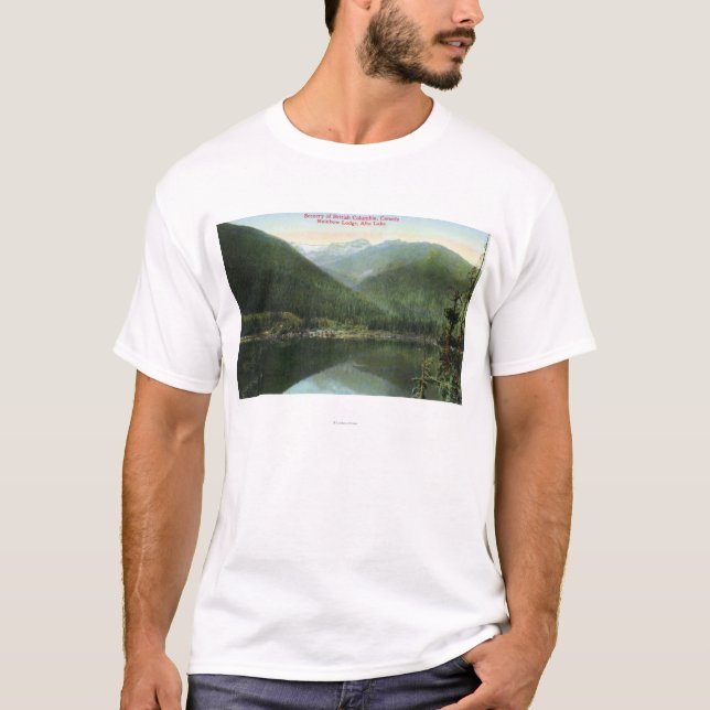 View of Rainbow Lodge and Alta Lake T-Shirt (Front)
