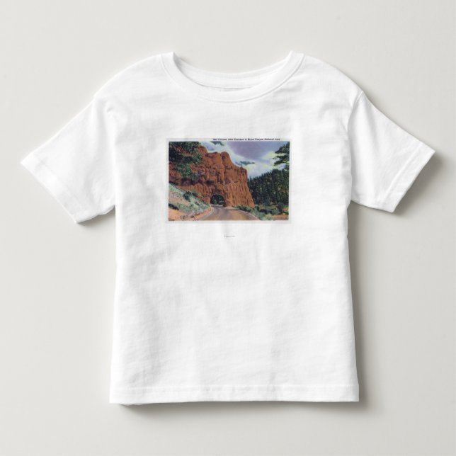 View of Red Canyon, near Park Entrance Toddler T-shirt (Front)
