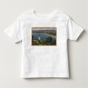 View of Redondo & Hermosa Beaches, California Toddler T-shirt
