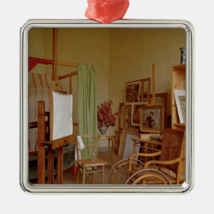 View of Renoir's studio, used from 1907 Metal Ornament
