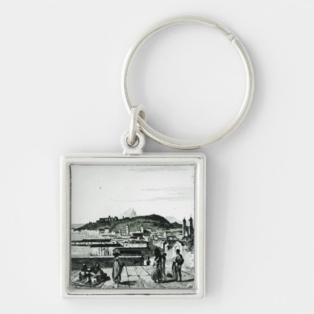 View of Rio de Janeiro from the church Keychain (Front)