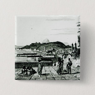 View of Rio de Janeiro from the church Pinback Button