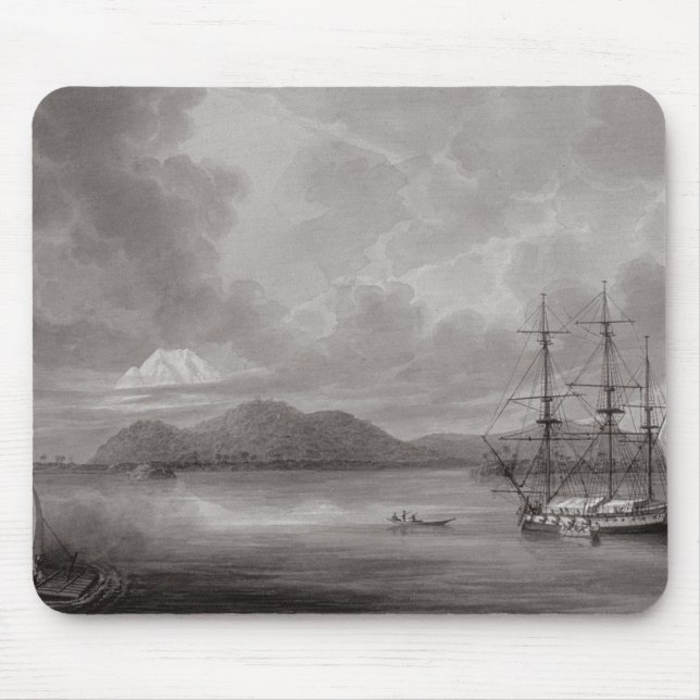 View of Rio de Manila (lithograph) Mouse Pad (Front)