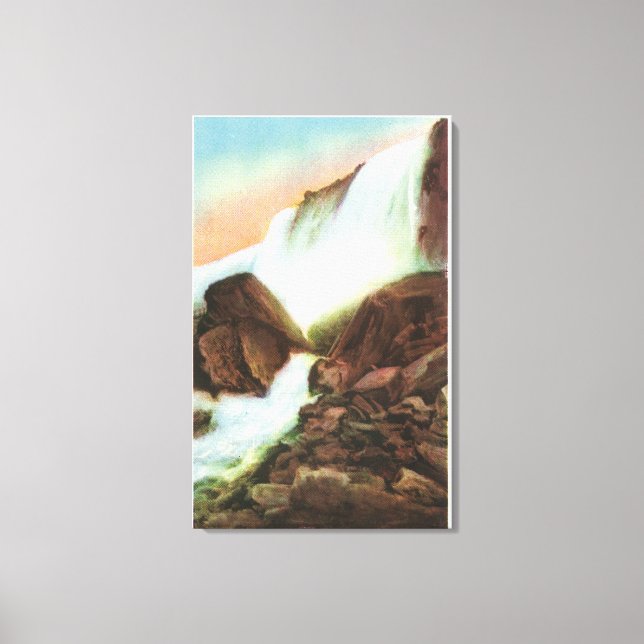 View of Rock of Ages Canvas Print (Front)
