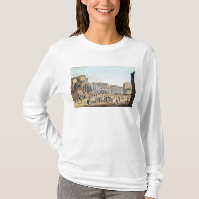 View of Saint-Germain-l'Auxerrois, c.1802 T-Shirt (Front)