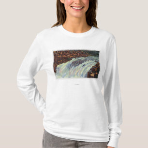 View of Salmon Jumping Punch Bowl Falls T-Shirt