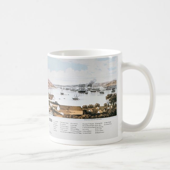 View Of San Francisco, 1849 Coffee Mug (Right)