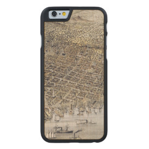 View Of San Francisco, 1878 Carved Maple iPhone 6 Slim Case