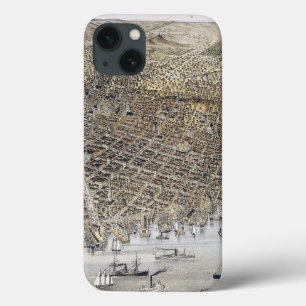 View Of San Francisco, 1878 iPhone 13 Case